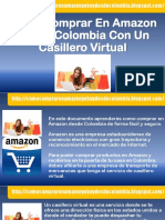 Como Comprar en Amazon Desde Colombia Con Un Casillero Virtual PDF