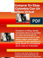 Como Comprar en Ebay Desde Colombia Con Un Casillero Virtual PDF