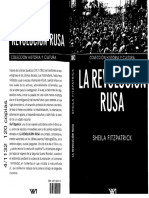 Sheila Fitzpatrick - La Revolución Rusa PDF