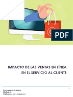 Impacto de Las Ventas en Línea en El Servicio Al Cliente PDF