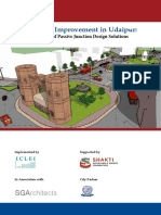Intersection Improvement in Udaipur-A Demonstration of Passive Junction Design Solutions