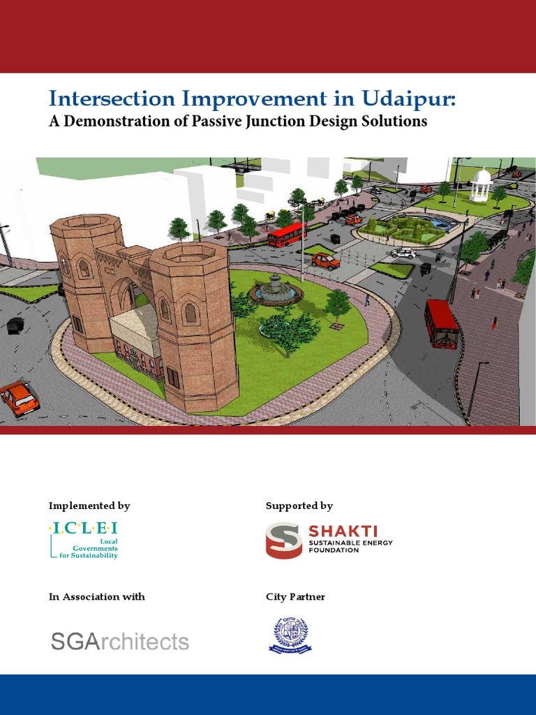 Udaipur Intersection Design Solutions | PDF | Parking | Traffic
