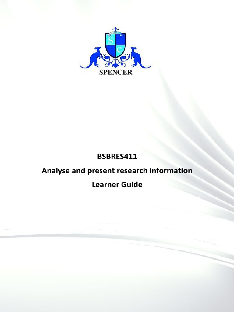 Research Information Analysis Guide | PDF | Information | Accuracy And ...