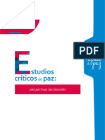 Estudios Criticos de Paz Perspectivas Decoloniales PDF