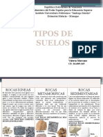 Tipos de Suelos y Rocas