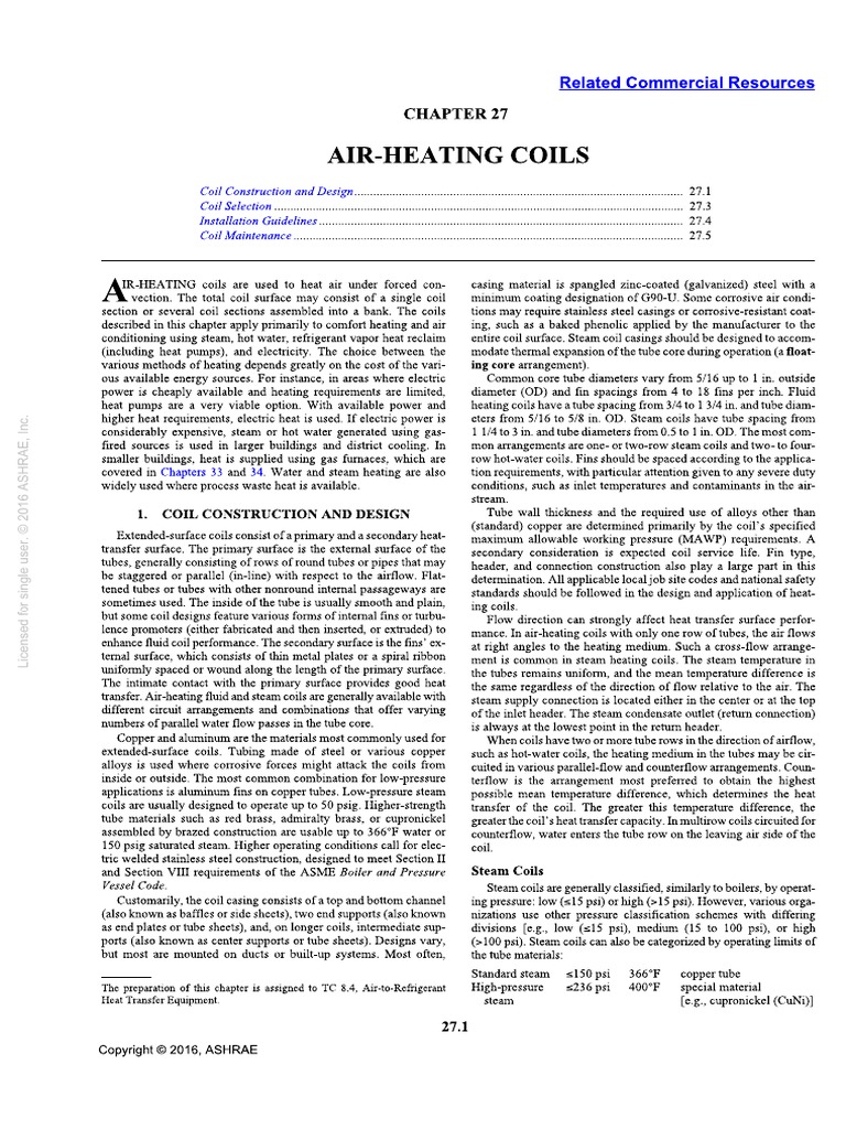 2016 ASHRAE Handbook HVAC Systems and Equipment Ch27 IP PDF