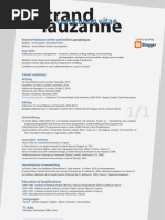 CV Bertrand Lauzanne