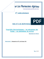 Emd N°2 de Biophysique 2012 PDF