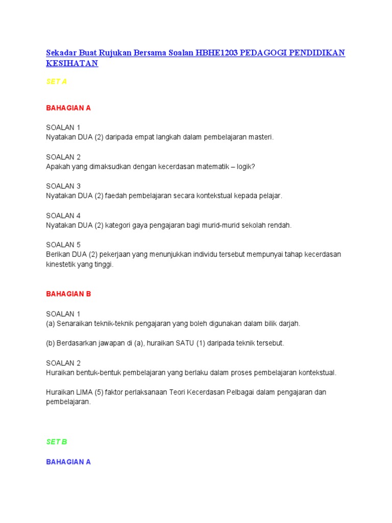 Contoh Soalan Dan Jawapan Semasa Sesi Temuduga - Harga HP 4