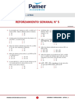 Reforzamiento 5 Num Letras PDF