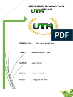 Tarea Individual II Derecho Laboral