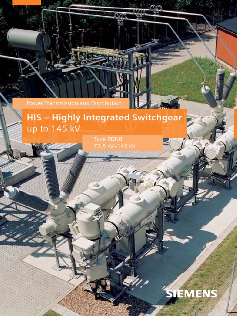 Highly Integrated Switchgear 145kV PDF | PDF | Electrical Substation ...