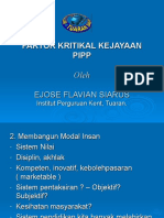 Faktor Kritikal Kejayaan Pipp