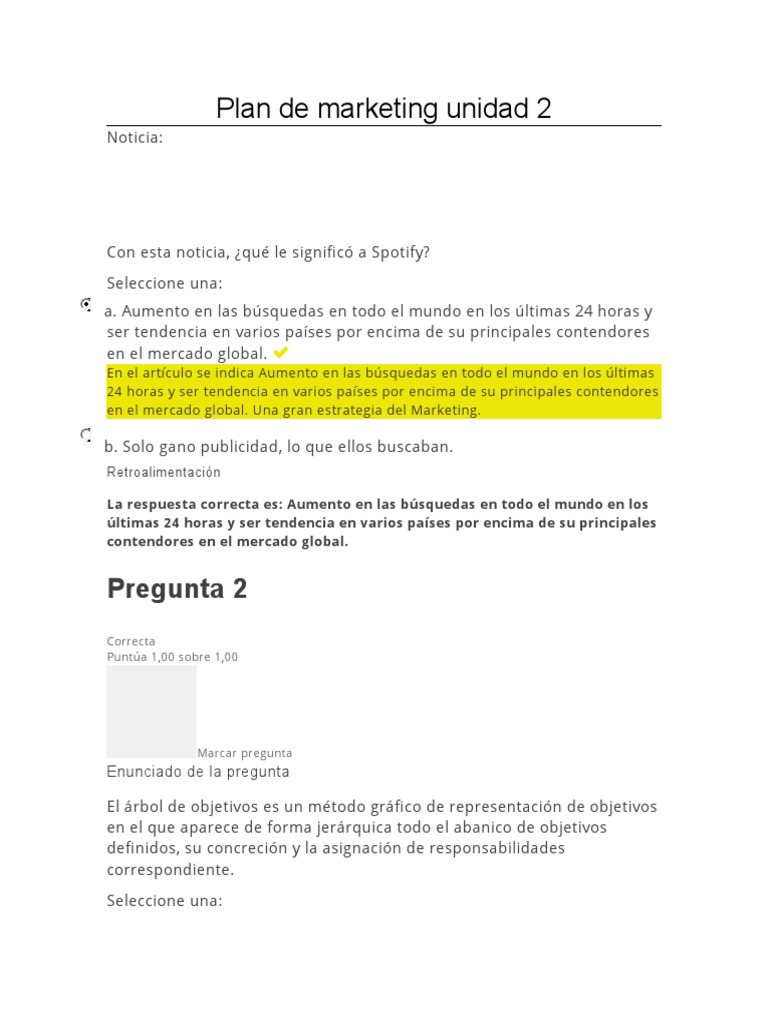 Estrategias de Marketing y Objetivos Clave | PDF | Cliente | Marketing
