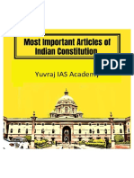 Important Articles Of The Indian Constitution By Yuvraj IAS Academy.pdf