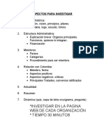 Organizaciones Internacionales