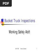Bucket Truck Inspection Checklist Guide | PDF | Truck | Vehicles