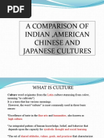Culture Comparison Ppt