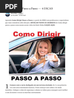Aprender A Dirigir Carros Passo A Passo | PDF | Carro | Veículo motorizado