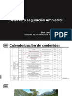 Clase #7 - Marco Legal para La Gestión de La Calidad Ambiental PDF