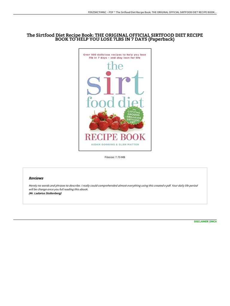 Reviews Reviews Fd0zskctimnc Pdf The Sirtfood Diet Recipe Book The