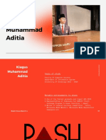 Kiagus Muhammad Aditia: Entrepreneur