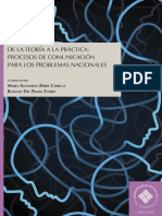 De La Teoría A La Práctica: Procesos de Comunicación para Los Problemas Nacionales.