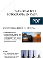 Tips para Realizar Fotografia