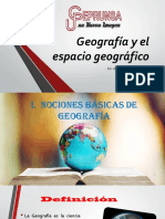 Tema 1 Geografía y El Espacio Geográfico