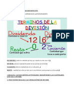 4cy D DIVISION COMO REPARTO