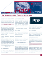 Tax Flash - Fall 2004 - Electronic