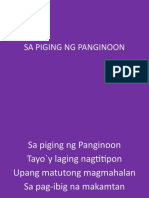 Sa Piging NG Panginoon