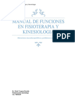 Manual de Funciones en Fisioterapia y Kinesiologia