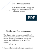 1st Meeting - Chemical - Thermodynamics
