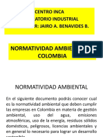 Normatividad Ambiental en Colombia