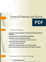 Financial Planning and Growth