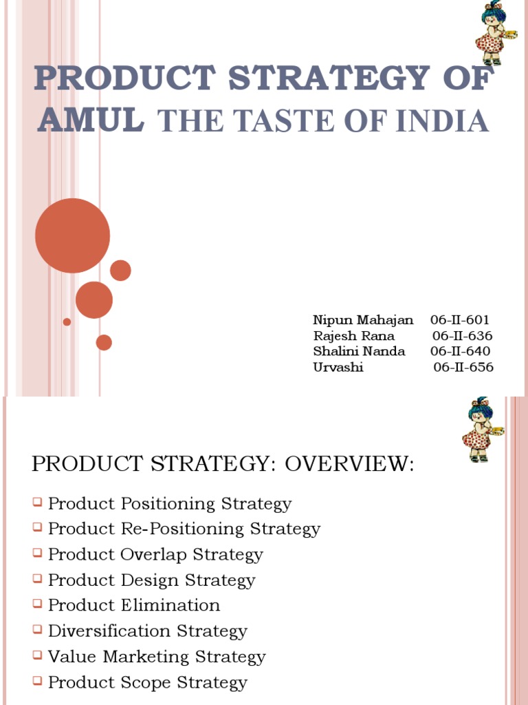 Product Strategy of Amul: The Taste of India | PDF | Milk | Marketing