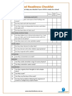 School Readiness Checklist: 34 Questions That Help You Decide If Your Child Is Ready For School