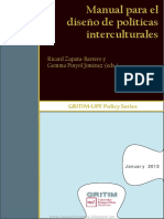 MANUAL para El Diseno de Politicas Interculturales PDF