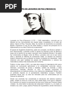 Biogafía de Leonardo de Pisa