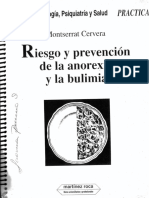 Correa - Riesgo y Prevencion de La Anorexia y La Bulimia