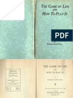 THE GAME OF LIFE AND HOW TO PLAY IT - Florence Scovel Shinn, 1934  metaphysics