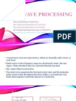 Microwave Processing: Nor Ain Binti Sezali (55104316021)