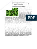 Tumbuhan Gandarusa Justicia Gendarussa Burm F Sebagai Biopestisida PDF