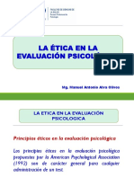 La Etica en la Evaluación Psicológica