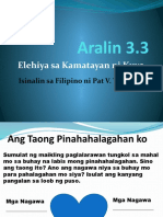 Aralin 3.3 ELEHIYA