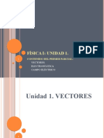 Unidad 1 - Vectores - Electrostática - Campo Eléctrico