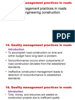 Quality Management Essentials for Road Construction