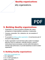 Building Quality Organizations