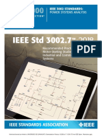 IEEE STD 3002.7: Power Systems Analysis